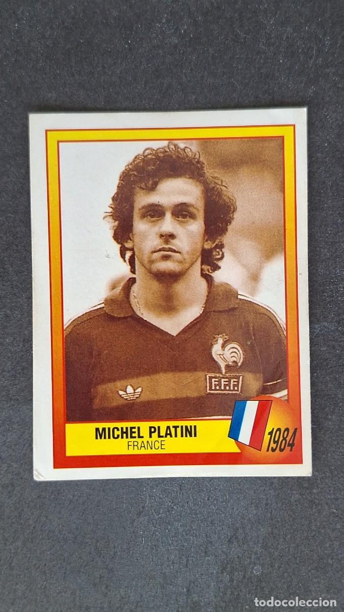 Cromos de F&uacute;tbol: L2 MICHEL PLATINI SELECCION FRANCIA 1984 13 EUROCOPA 1996 EURO 96 PANINI NUNCA PEGADO SIN PEGAR