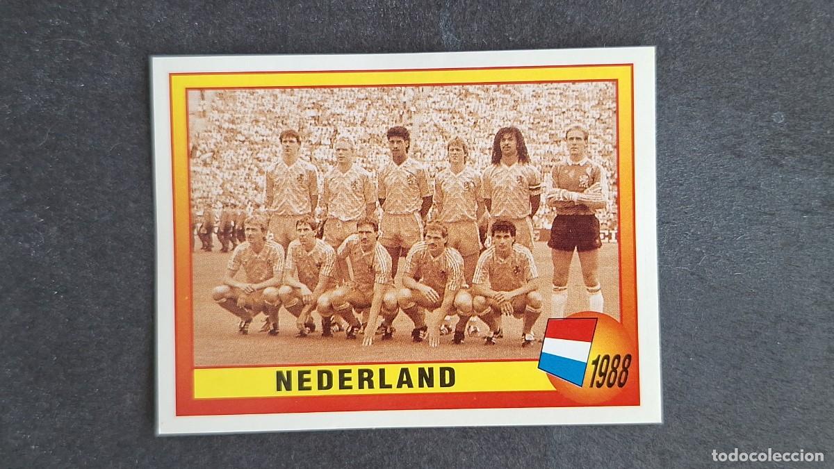 Cromos de F&uacute;tbol: L2 EQUIPO SELECCION HOLANDA 1988 15 EUROCOPA 1996 EURO 96 PANINI NUNCA PEGADO SIN PEGAR