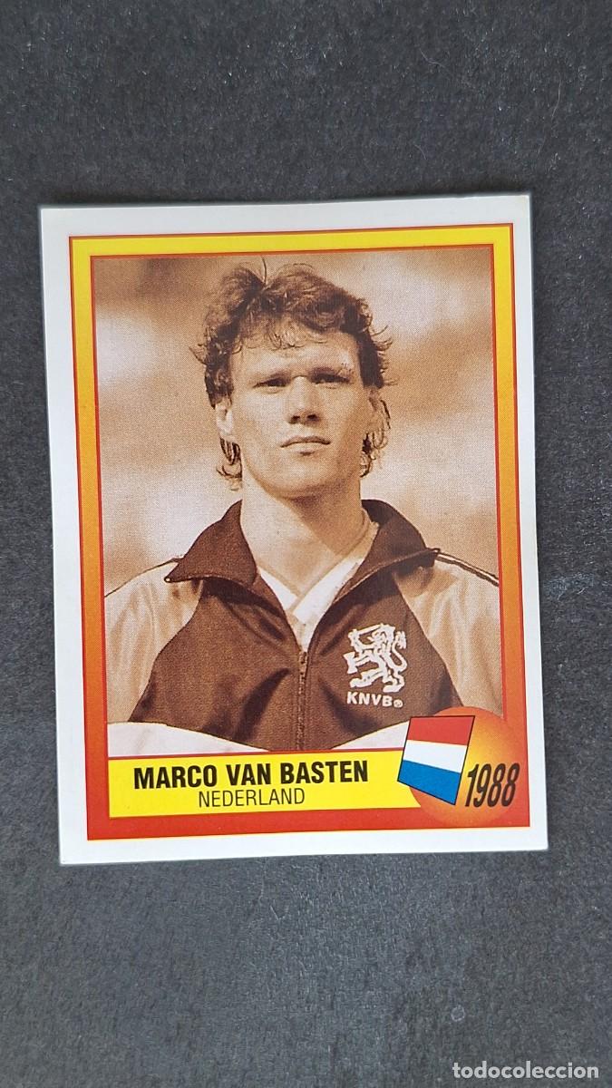 Cromos de F&uacute;tbol: L2 MARCO VAN BASTEN SELECCION HOLANDA 1988 16 EUROCOPA 1996 EURO 96 PANINI NUNCA PEGADO SIN PEGAR