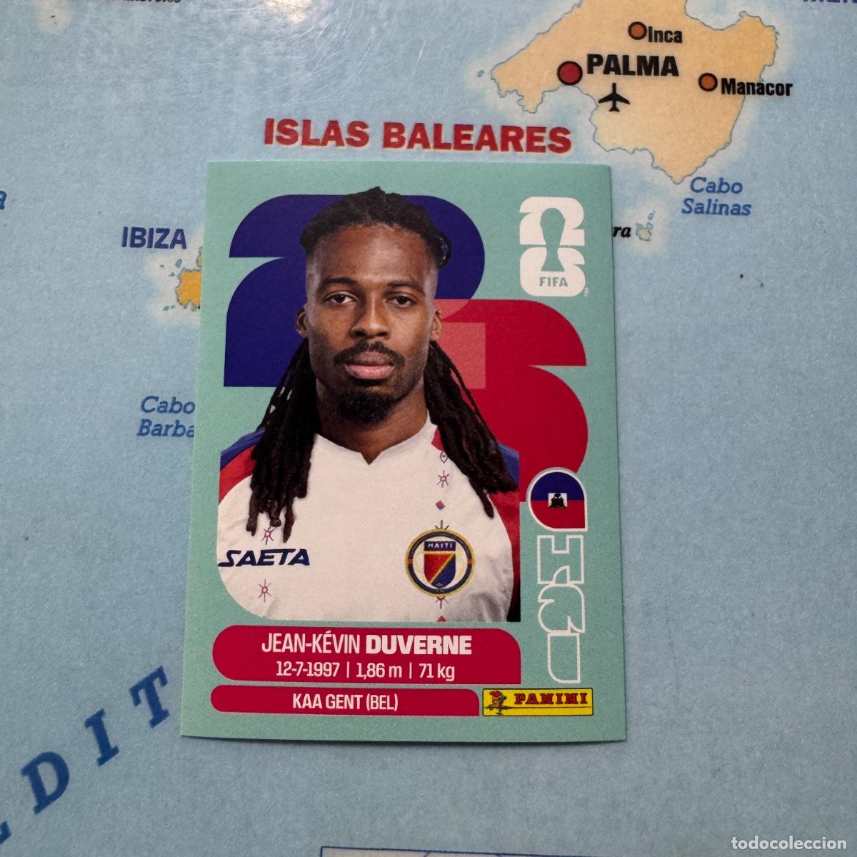 Cromos de F&uacute;tbol: Hait&iacute; n&uacute;mero 5 cromo panini Mundial Fifa World Cup 2026