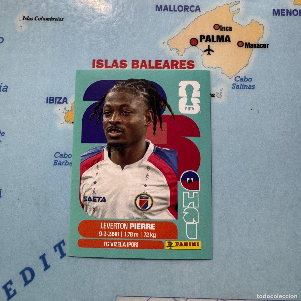 Cromos de F&uacute;tbol: Haiti n&uacute;mero 10 cromo panini Mundial Fifa World Cup 2026