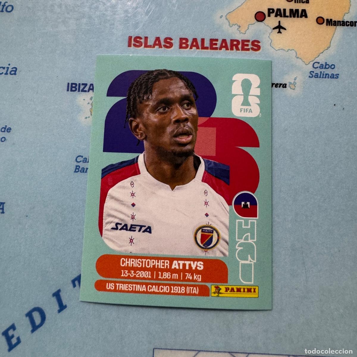 Cromos de F&uacute;tbol: Haiti n&uacute;mero 14 cromo panini Mundial Fifa World Cup 2026