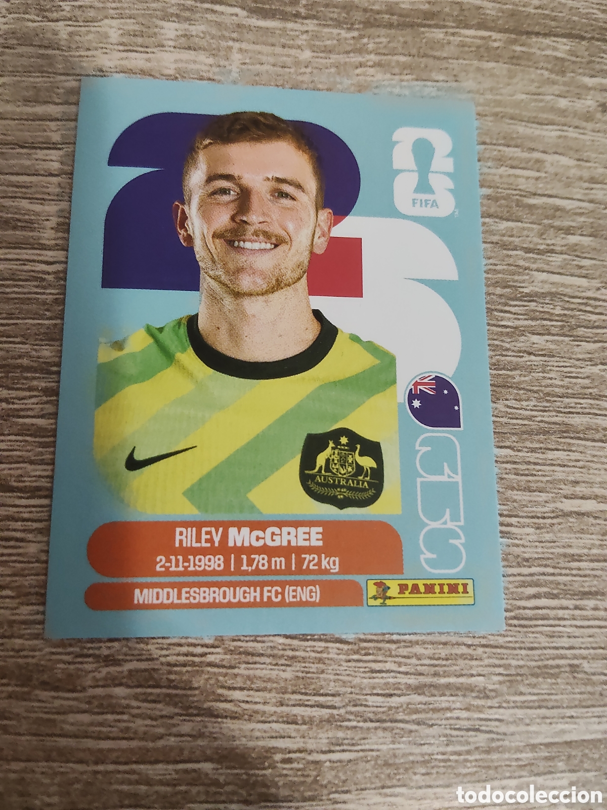 Cromos de Futebol: Panini mundial 2026 AUS 12 Riley McGree Australia