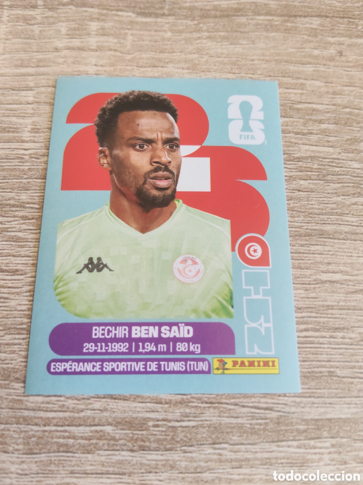 Cromos de Futebol: Panini mundial 2026 TUN 2 Bechir Ben Said T&uacute;nez