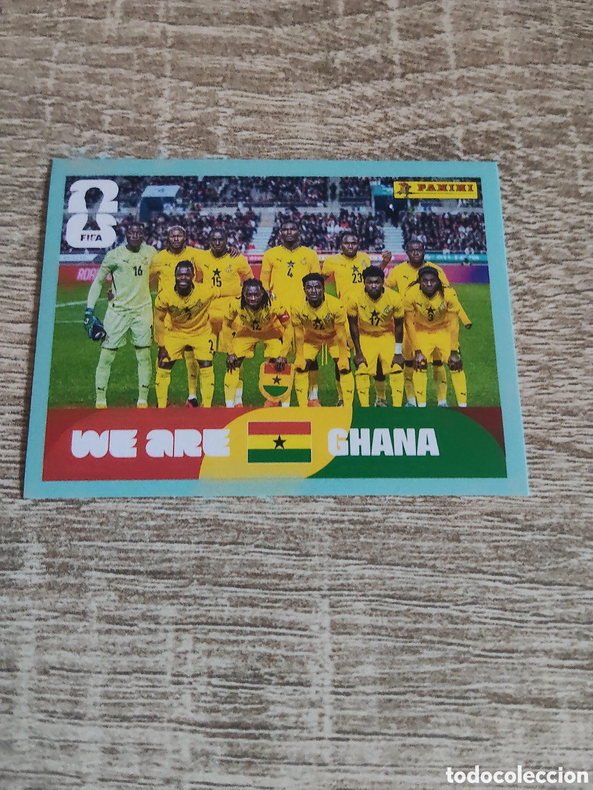 Cromos de F&uacute;tbol: Panini mundial 2026 GHA 13 alineaci&oacute;n Ghana