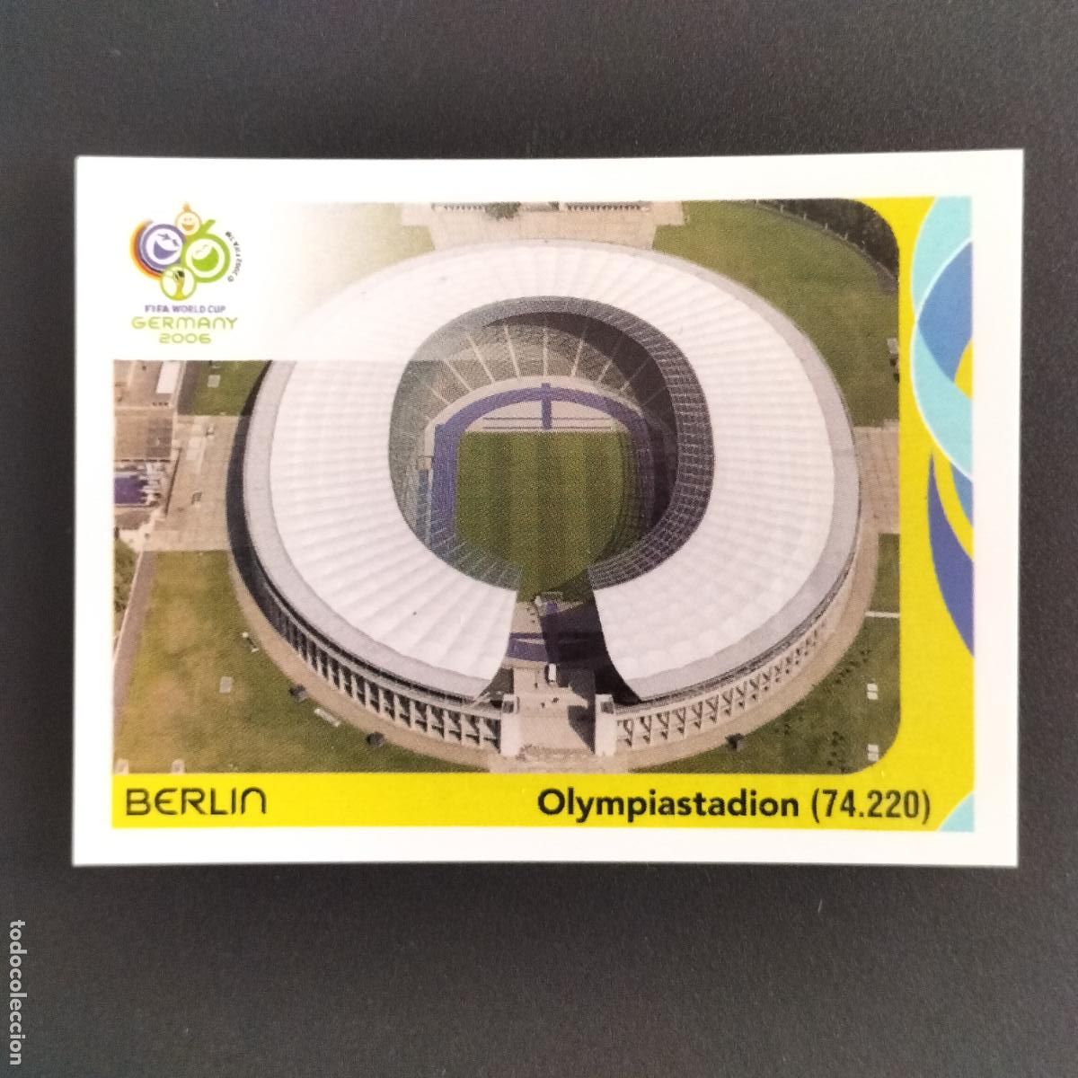 Cromos de F&uacute;tbol: 7 BERLIN ESTADIO OLYMPIASTADION CROMOS ALBUM FIFA WORLD CUP GERMANY 2006 MUNDIAL ALEMANIA