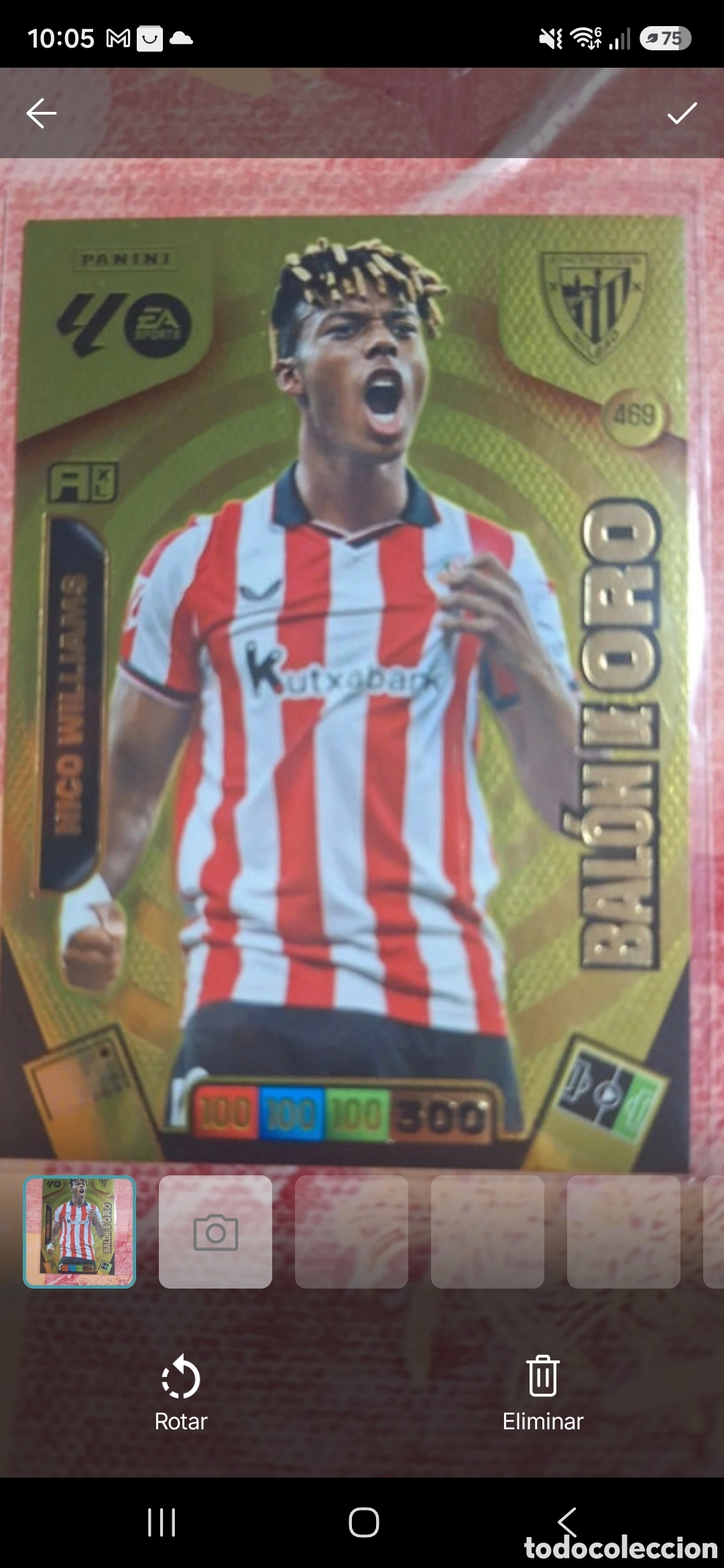 Cromos de F&uacute;tbol: Nico Balon Oro Adrenalyn 25-26