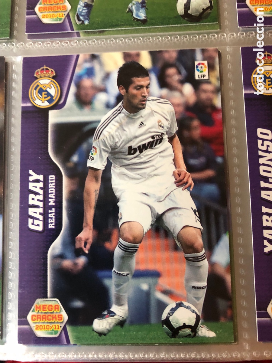 Cromos de F&uacute;tbol: Megacracks 2010 2011 Garay 170 real Madrid