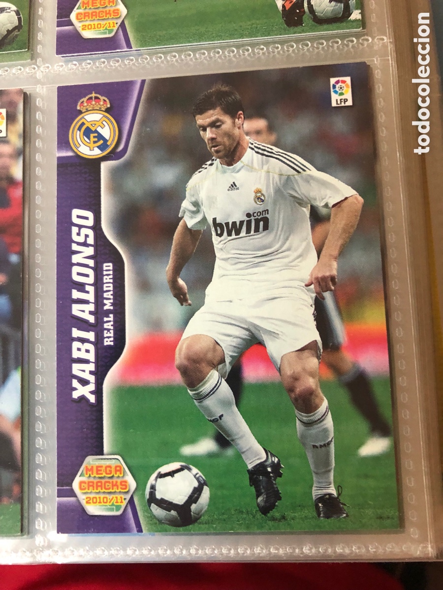 Cromos de F&uacute;tbol: Megacracks 2010 2011 Xavi Alonso 171 real Madrid