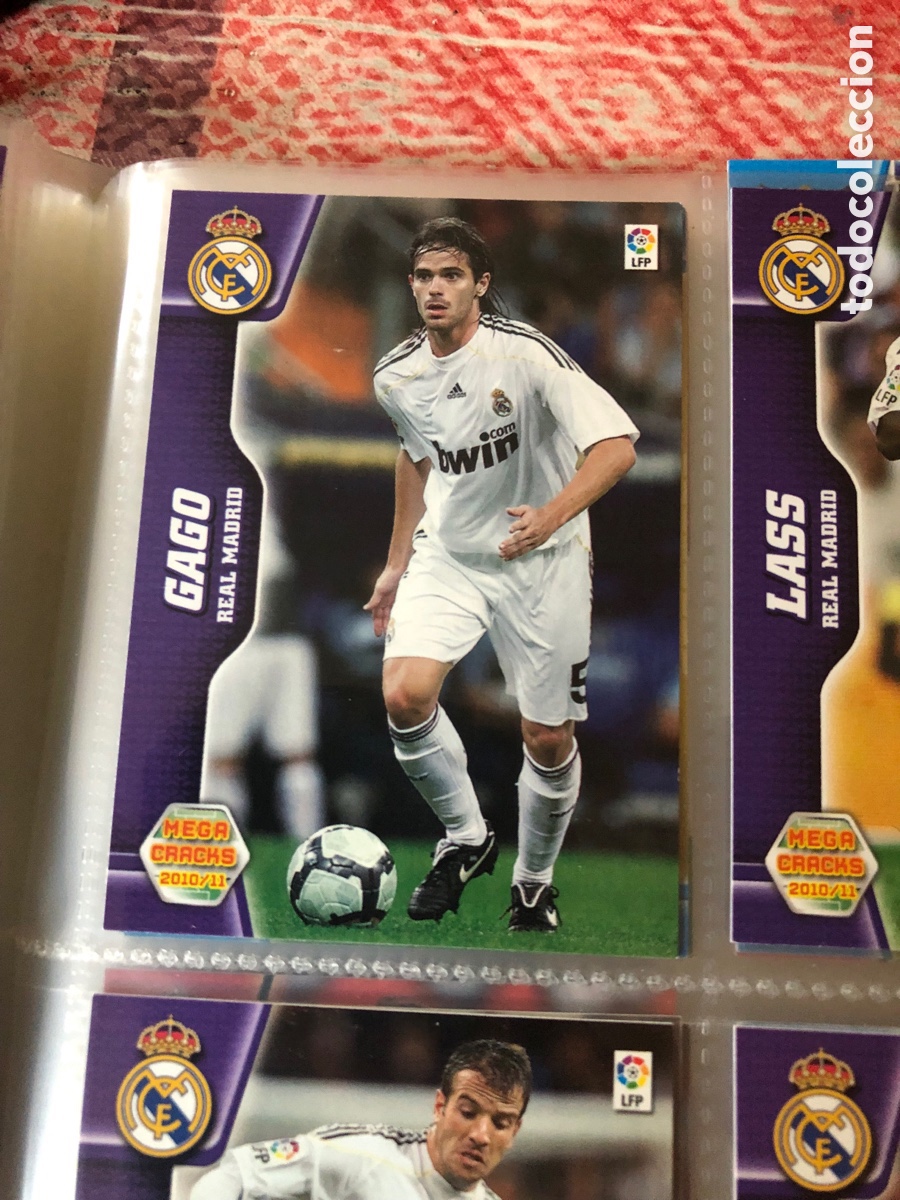 Cromos de F&uacute;tbol: Megacracks 2010 2011 gago 172 real Madrid