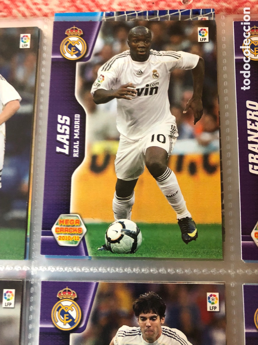 Cromos de F&uacute;tbol: Megacracks 2010 2011 lass 173 real Madrid