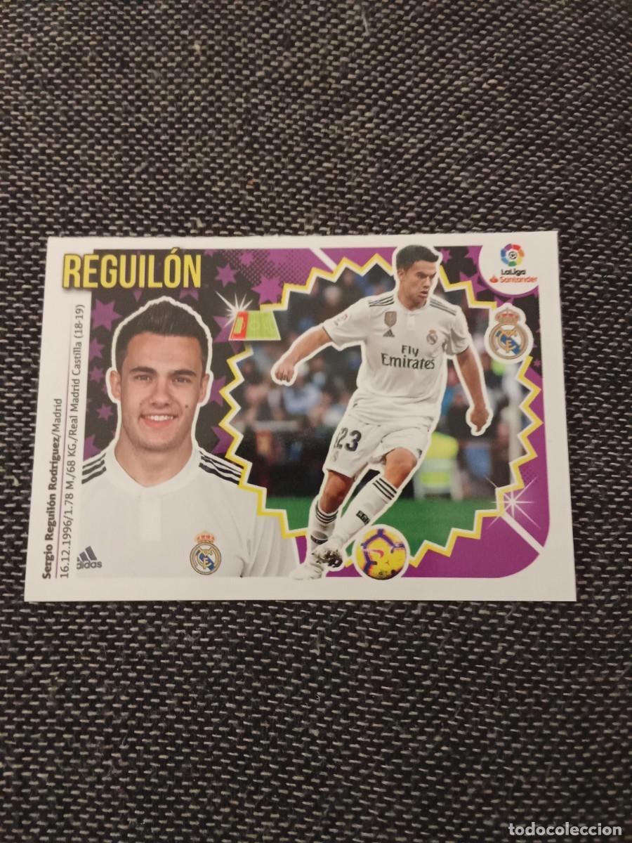 Cromos de F&uacute;tbol: Mercado de invierno+actualizaci&oacute;n 26 reguilon real Madrid liga este 2018-19