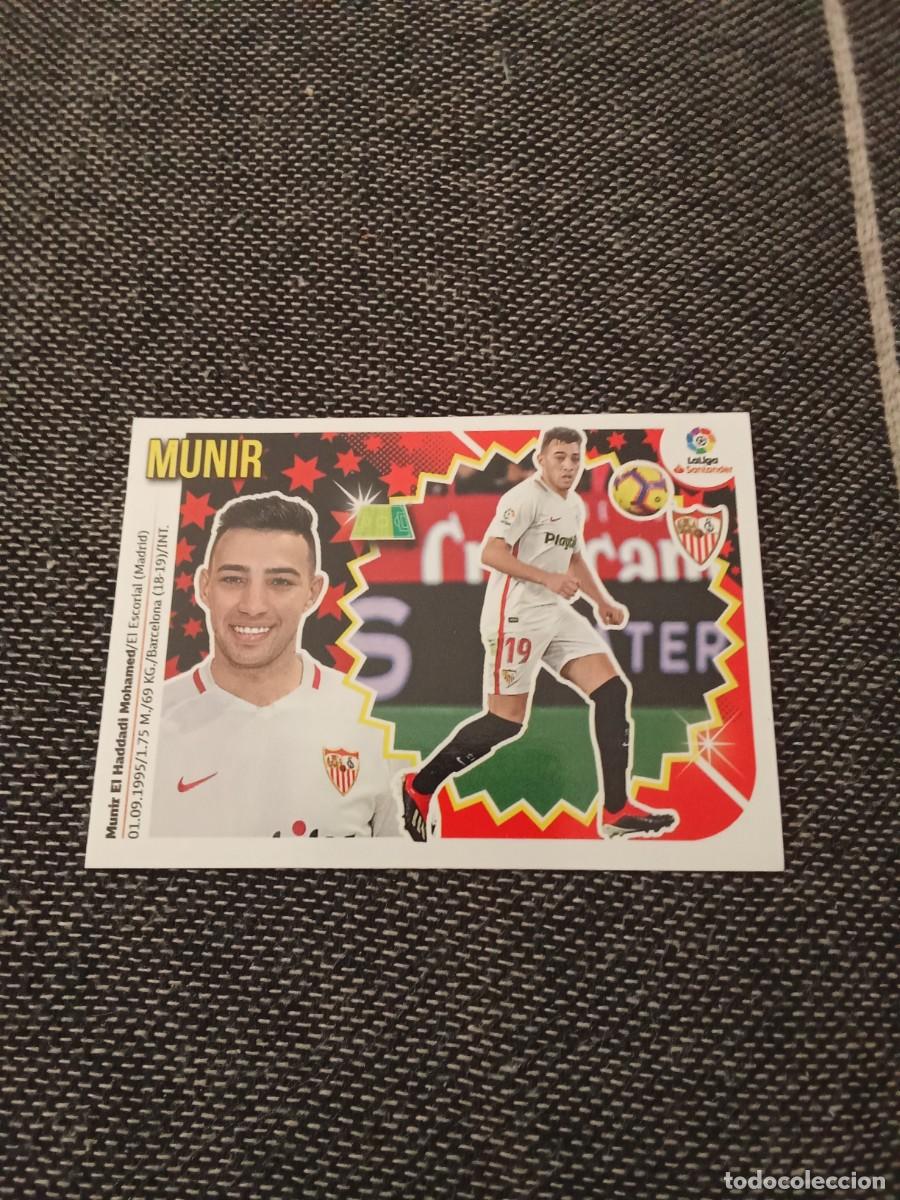 Cromos de F&uacute;tbol: Mercado de invierno+actualizaci&oacute;n 33 munir Sevilla liga este 2018-19