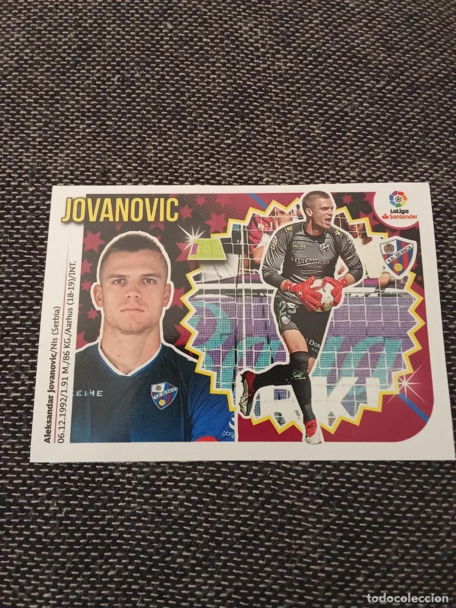 Fu&szlig;ball-Sticker: Mercado de invierno+actualizaci&oacute;n 17 jovanovic Huesca liga este 2018-19