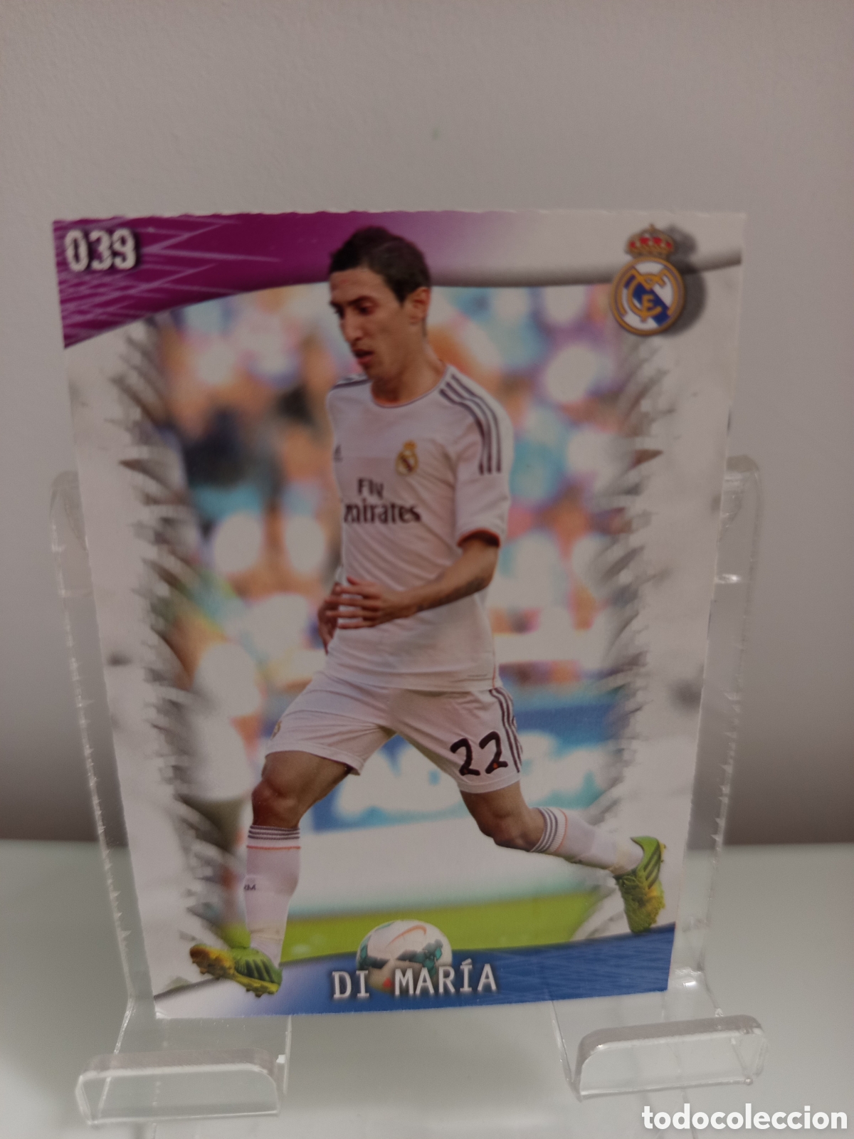 Cromos de F&uacute;tbol: ❇️ CROMO ⚽ DI MAR&Iacute;A REAL MADRID 39 BAJA FICHAS LIGA QUIZ GAME 2014 13 14 2013 2014 MUNDICROMO ❇️