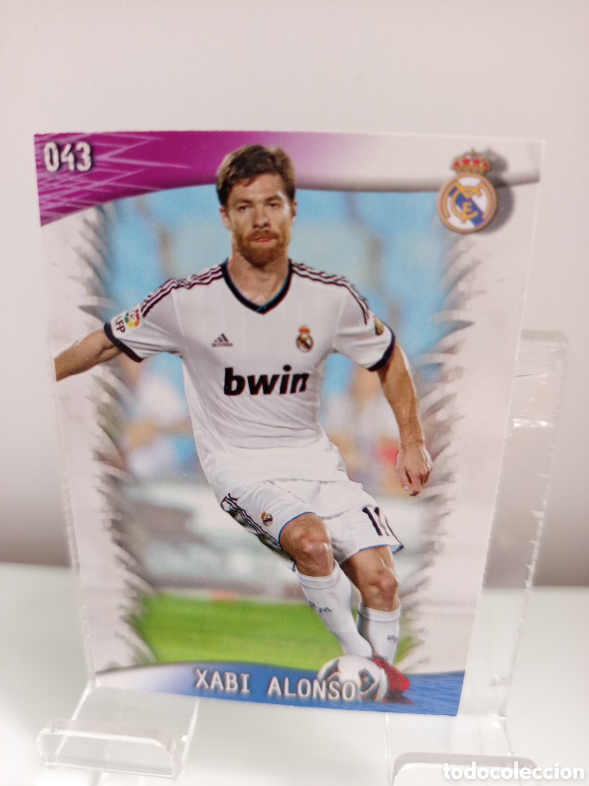 Cromos de F&uacute;tbol: ❇️ CROMO CARD ⚽ XABI ALONSO REAL MADRID 43 FICHAS LIGA QUIZ GAME 2014 13 14 2013 2014 MUNDICROMO ❇️