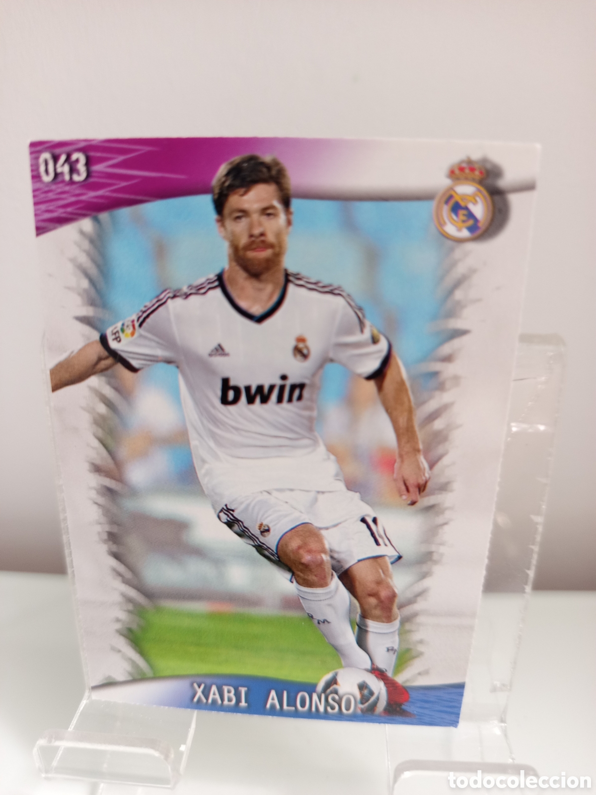Cromos de F&uacute;tbol: ❇️ CROMO CARD ⚽ XABI ALONSO REAL MADRID 43 FICHAS LIGA QUIZ GAME 2014 13 14 2013 2014 MUNDICROMO ❇️