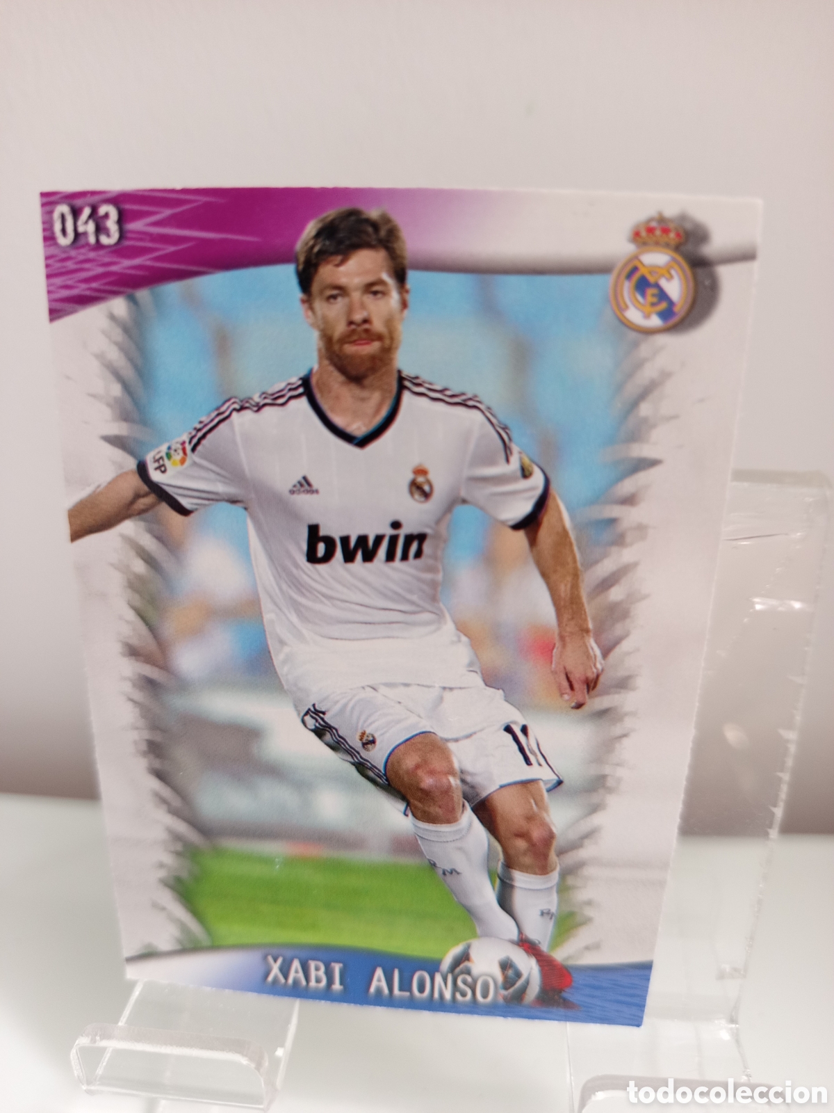 Cromos de F&uacute;tbol: ❇️ CROMO CARD ⚽ XABI ALONSO REAL MADRID 43 FICHAS LIGA QUIZ GAME 2014 13 14 2013 2014 MUNDICROMO ❇️