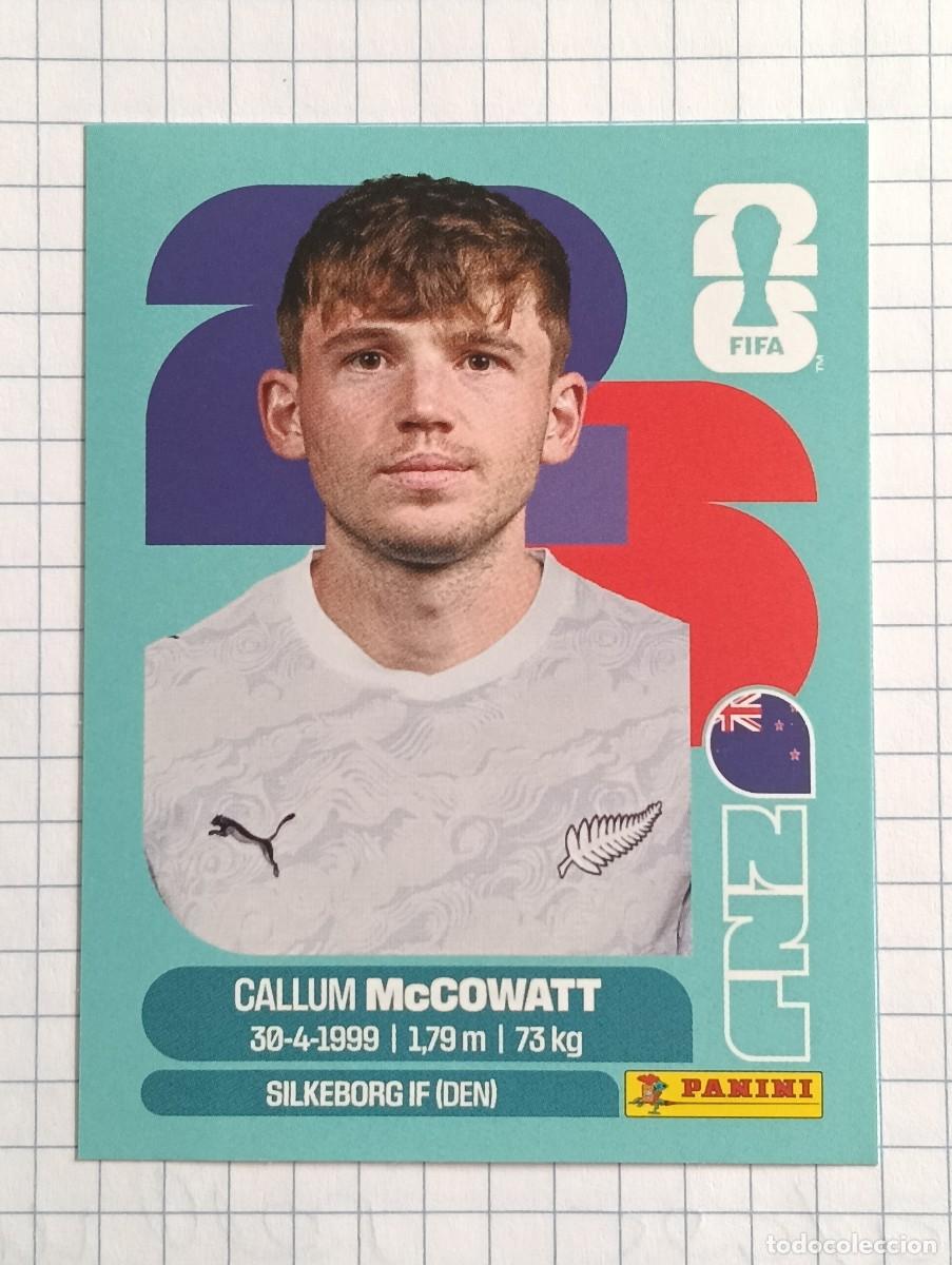 Cromos de F&uacute;tbol: Mundial 2026 - Mccowatt - N&deg; 19 - NZL