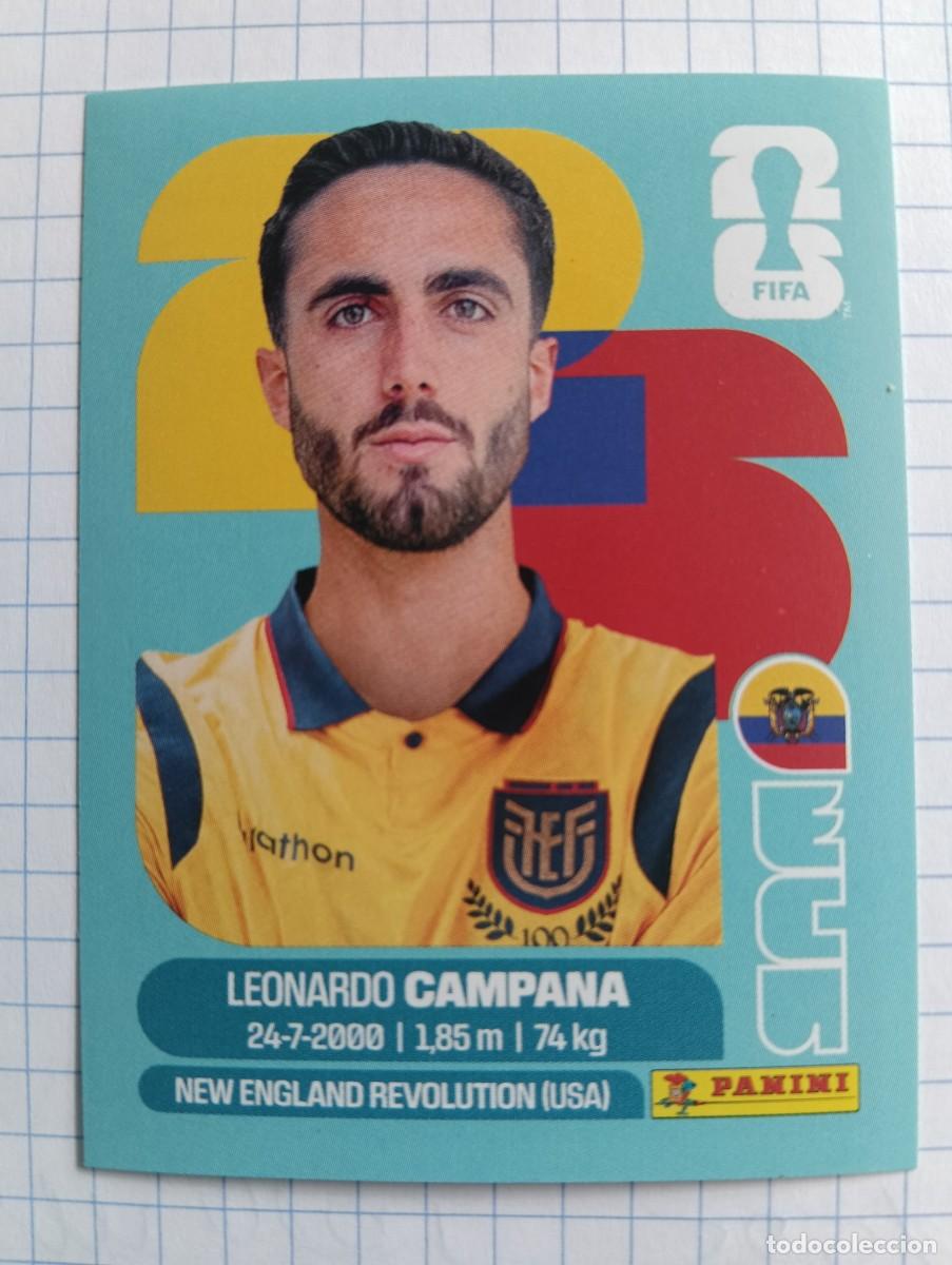Cromos de F&uacute;tbol: Mundial 2026 - Leonardo Campana - N&deg; 15 - ECU