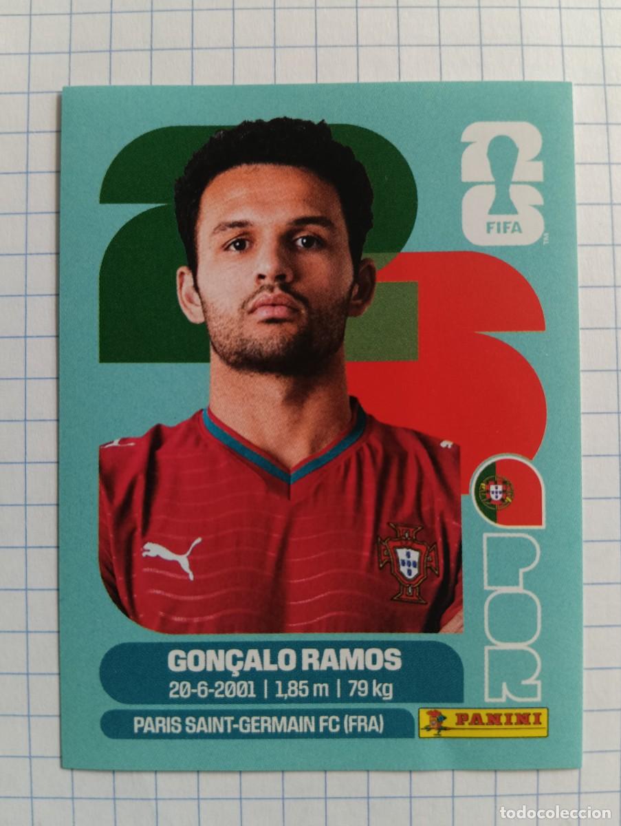 Cromos de F&uacute;tbol: Mundial 2026 - Goncalo Ramos - N&deg; 18 - Portugal