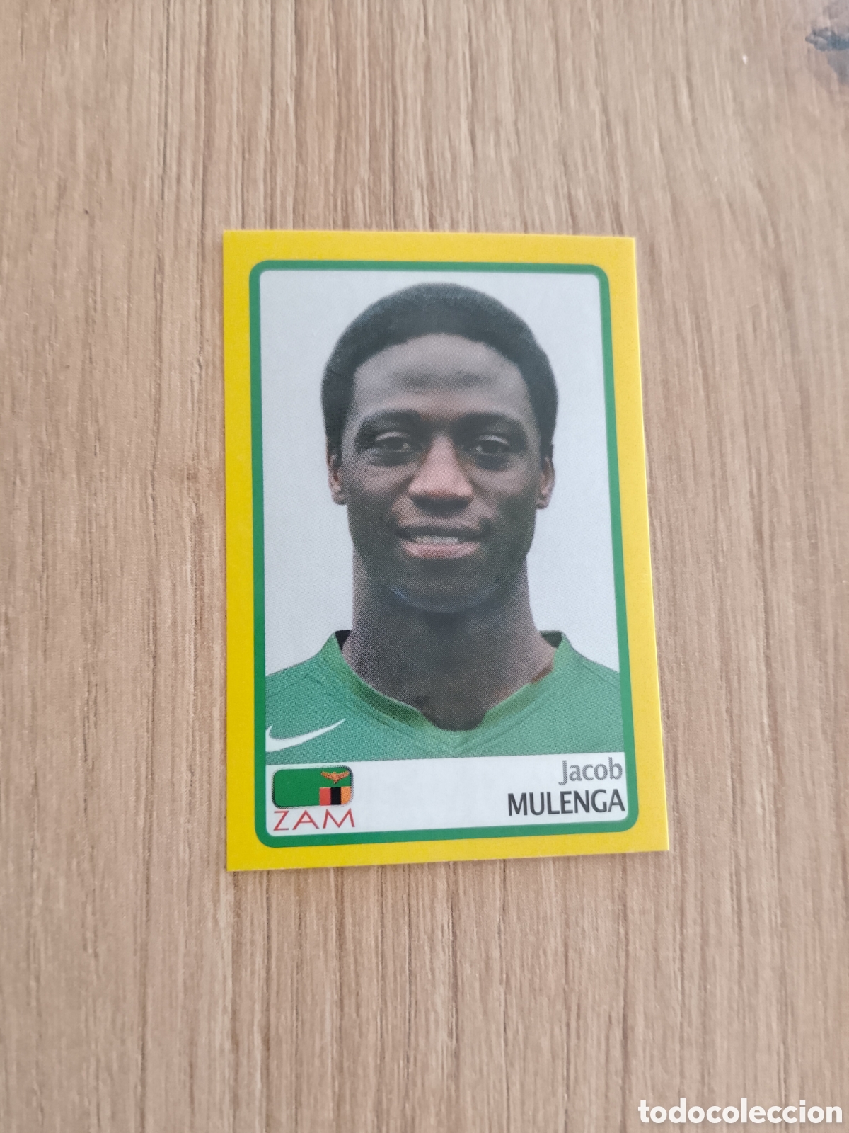 Cromos de F&uacute;tbol: 214 JACOB MULENGA ZAMBIA STICKER CROMO FUTBOL COPA AFRICA 2008 COLECCI&Oacute;N PANINI AFRICA CUP