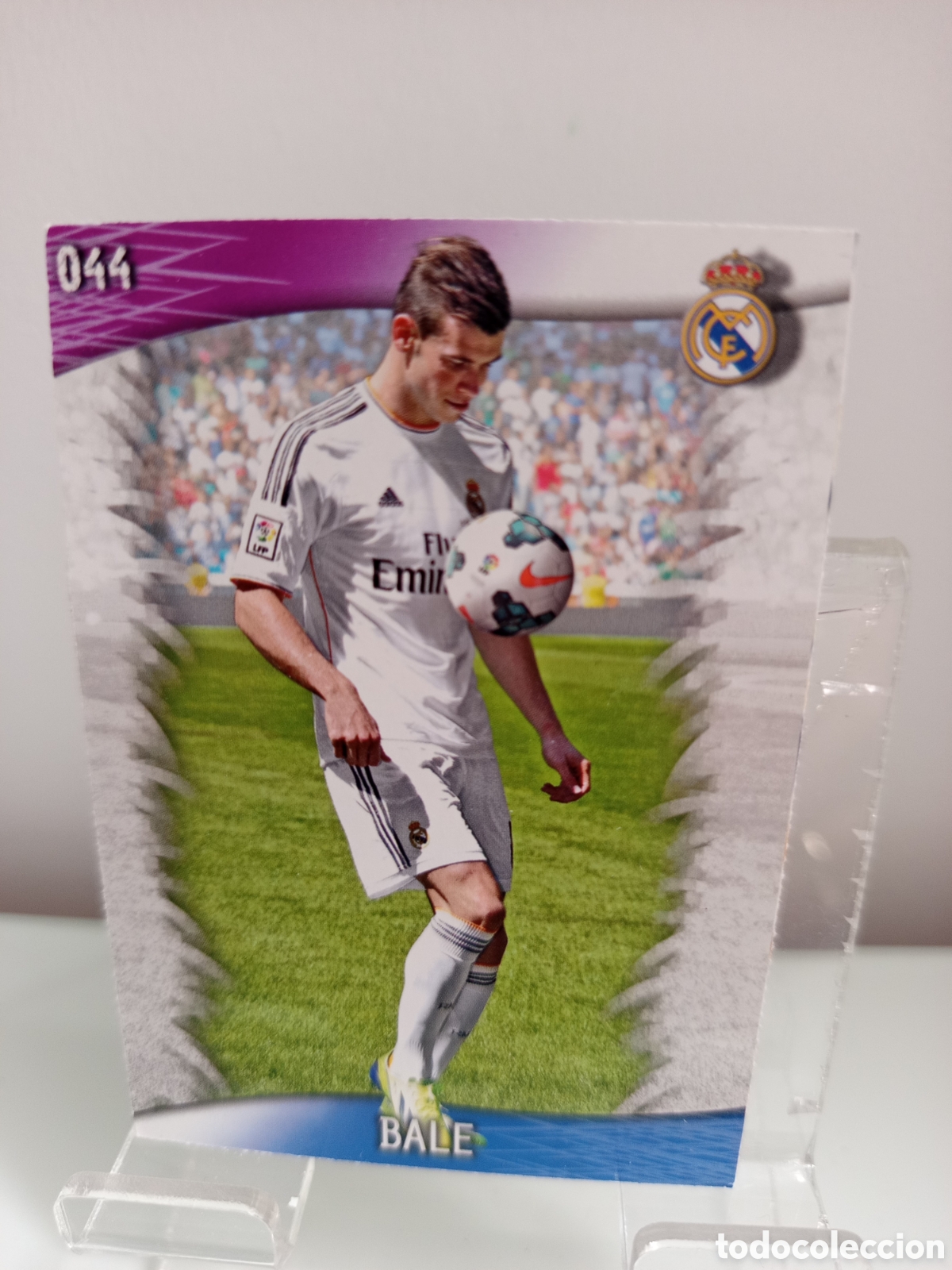 Fu&szlig;ball-Sticker: ❇️ CROMO CARD ⚽ BALE REAL MADRID 44 FICHAS LIGA QUIZ GAME 2014 13 14 2013 2014 MUNDICROMO ❇️