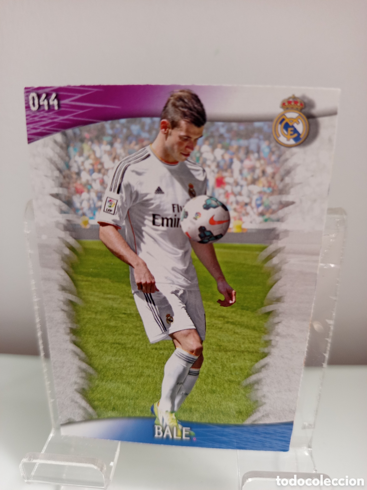 Fu&szlig;ball-Sticker: ❇️ CROMO CARD ⚽ BALE REAL MADRID 44 FICHAS LIGA QUIZ GAME 2014 13 14 2013 2014 MUNDICROMO ❇️