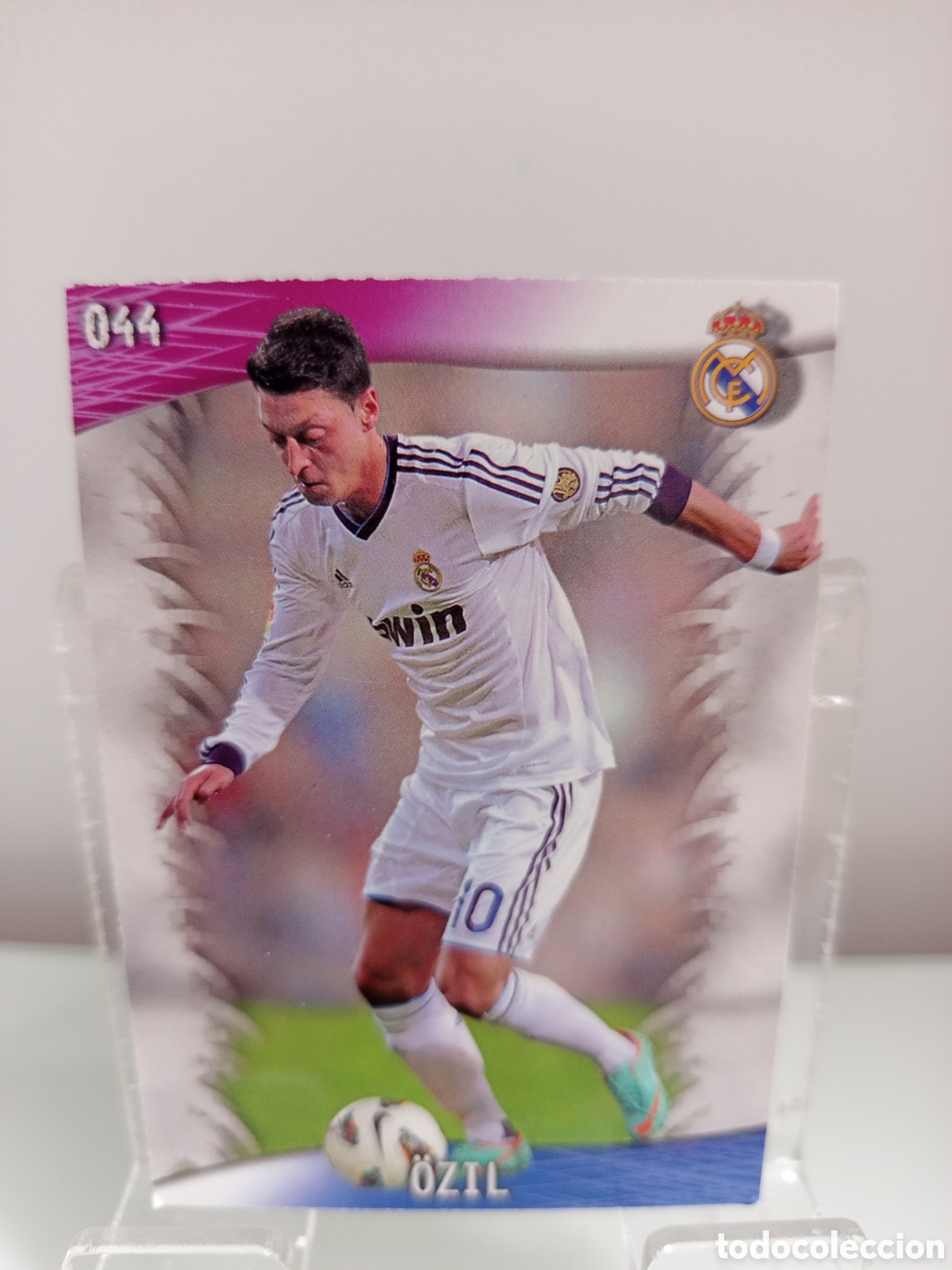 Fu&szlig;ball-Sticker: ❇️ CROMO CARD ⚽ &Ouml;ZIL REAL MADRID 44 FICHAS LIGA QUIZ GAME 2014 13 14 2013 2014 MUNDICROMO ❇️