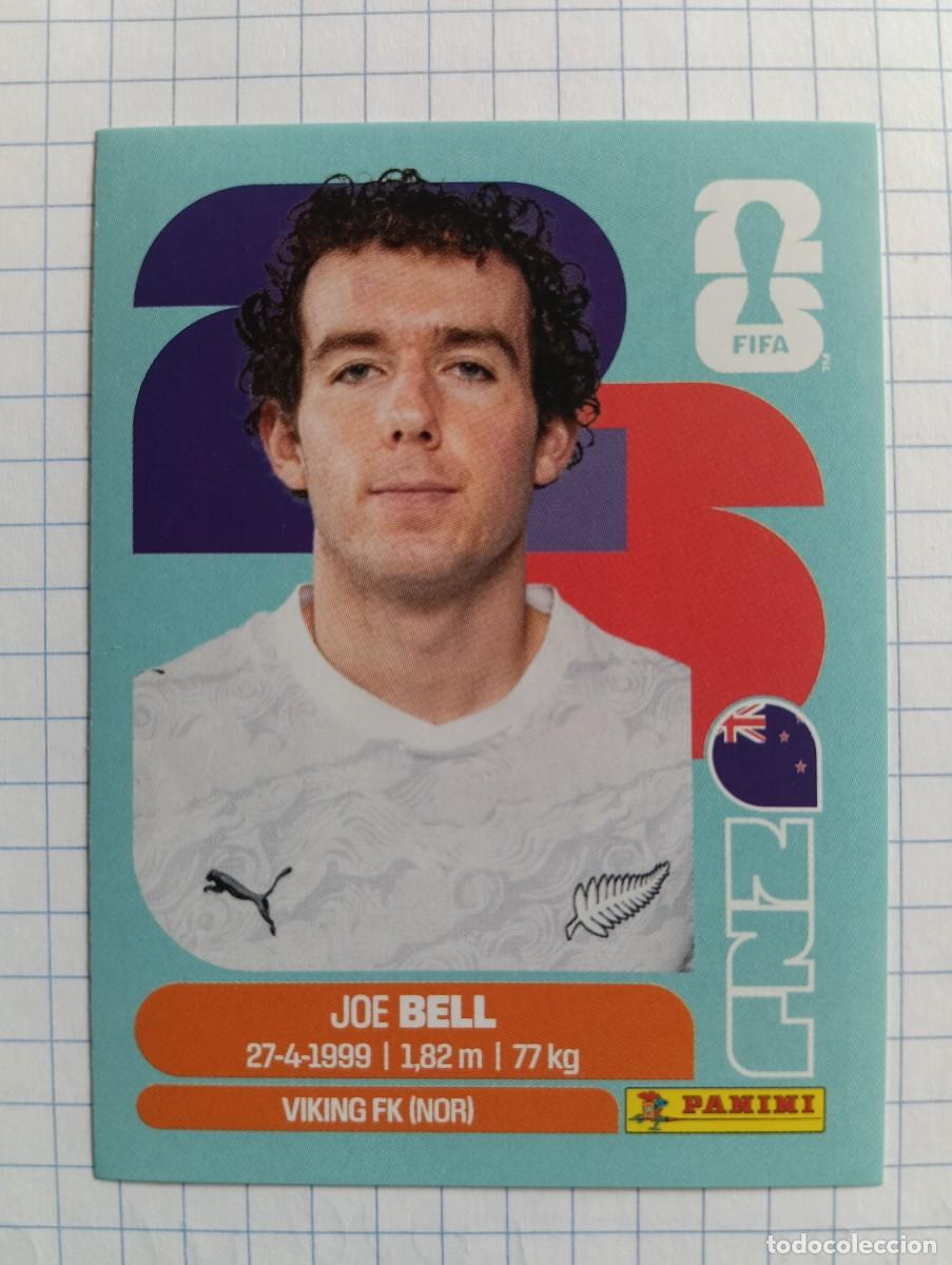Cromos de F&uacute;tbol: Mundial 2026 - Joe Bell - N&deg; 10 - N Zelanda