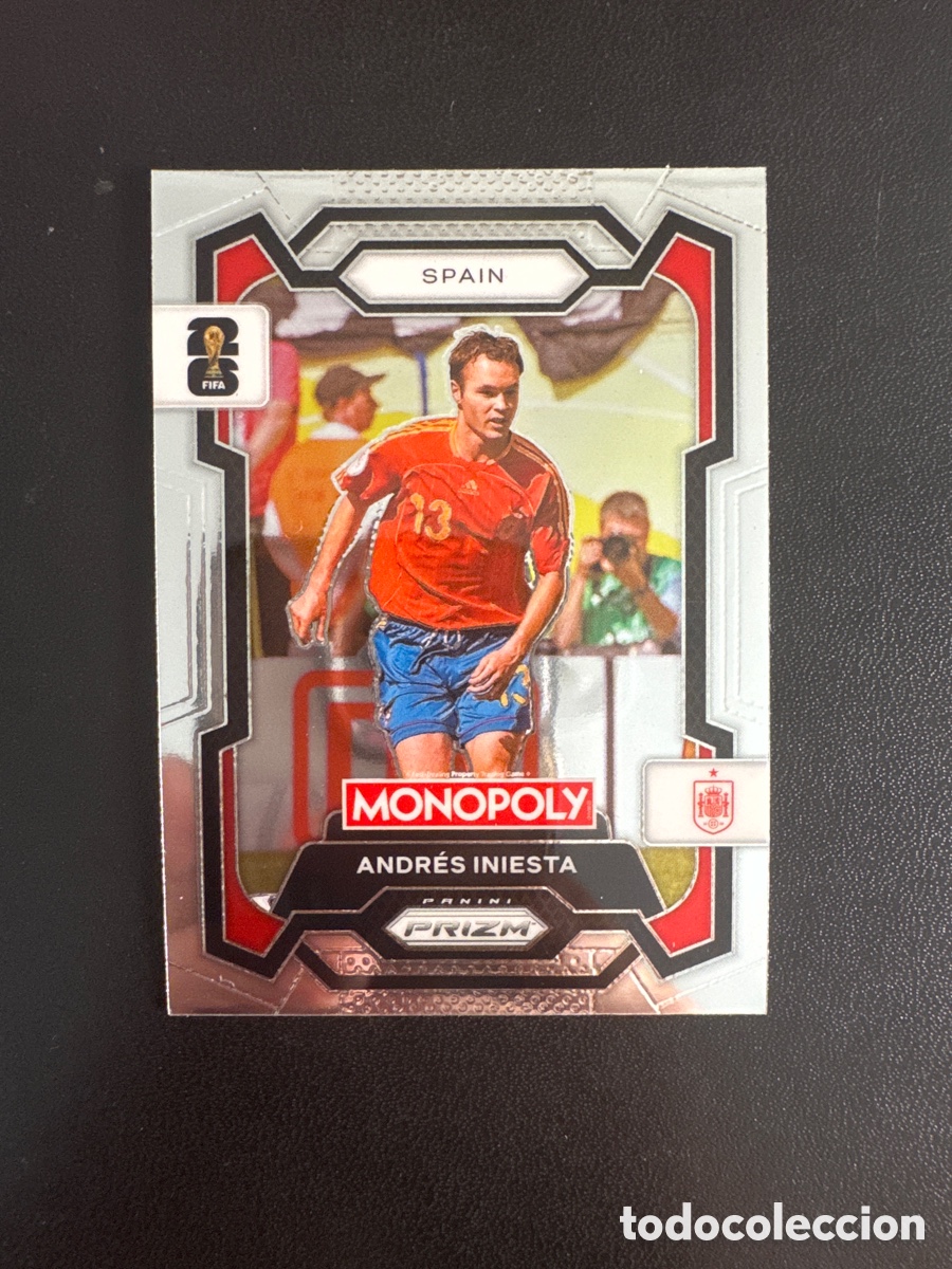 Fu&szlig;ball-Sticker: INIESTA PANINI PRIZM ESPA&Ntilde;A NUMERO 43 2026