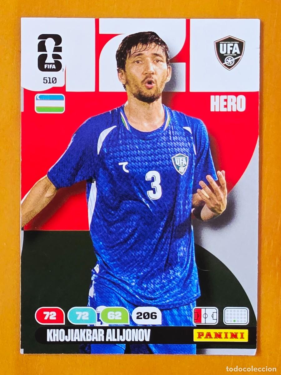 Cromos de Futebol: 510 Khojiakbar Alijonov, Hero, Uzbequist&aacute;n, Panini Adrenalyn XL Fifa World Cup 2026, Mundial 26