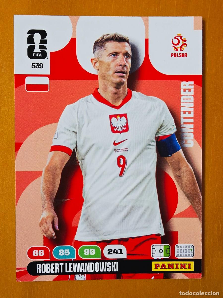 Cromos de Futebol: 539 Robert Lewandowski, Contender, Polonia, Panini Adrenalyn XL Fifa World Cup 2026 Mundial 26