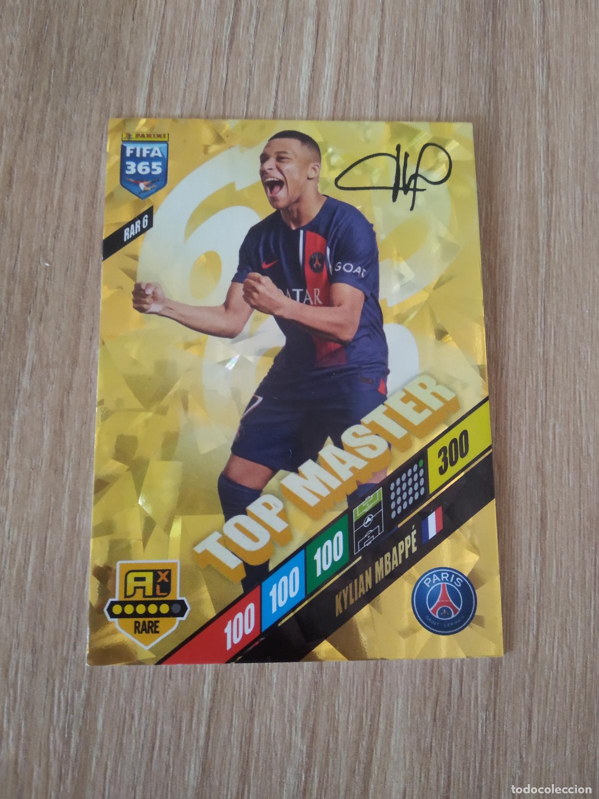 Cromos de Futebol: RAR 6 MBAPPE PARIS SAINT GERMAIN PSG CROMO FUTBOL PANINI ADRENALYN 2023-2024 FIFA 365 23-24