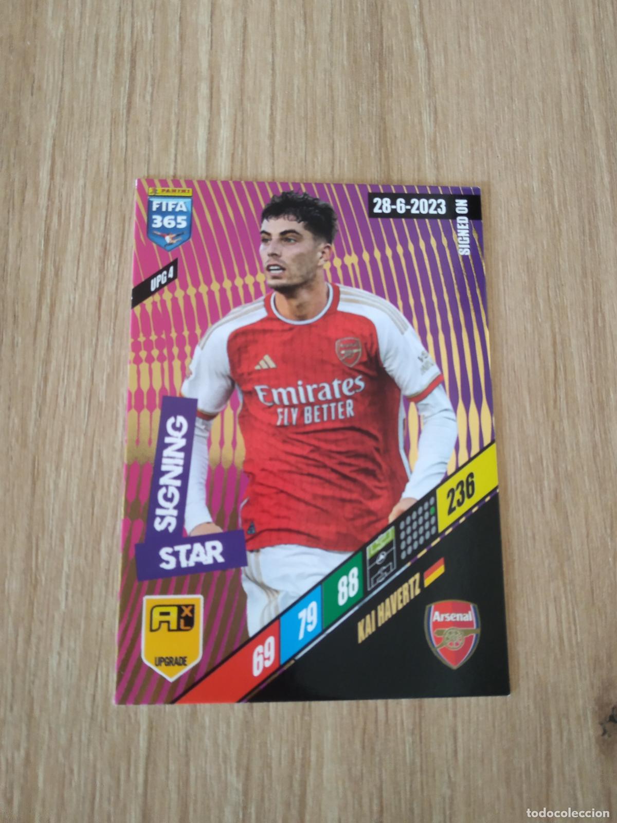 Cromos de F&uacute;tbol: UPG 4 KAI HAVERTZ ARSENAL CROMO FUTBOL PANINI ADRENALYN 2023-2024 FIFA 365 23-24