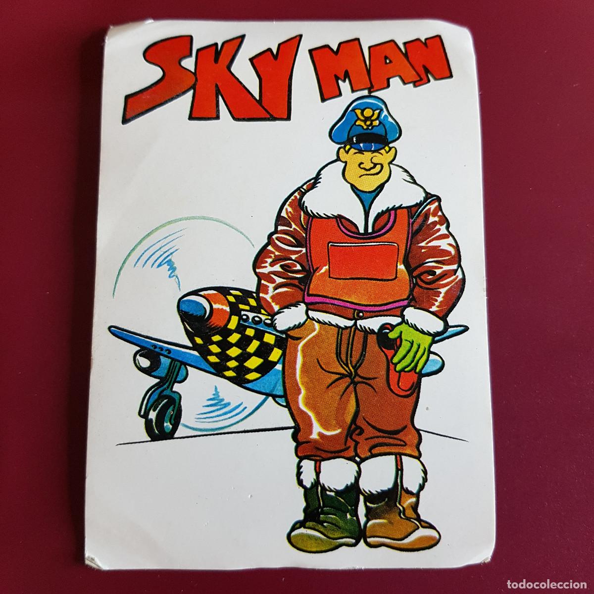 Cromos de F&uacute;tbol: PANINI - FANTASTICKERS - SKY MAN - NUNCA PEGADO