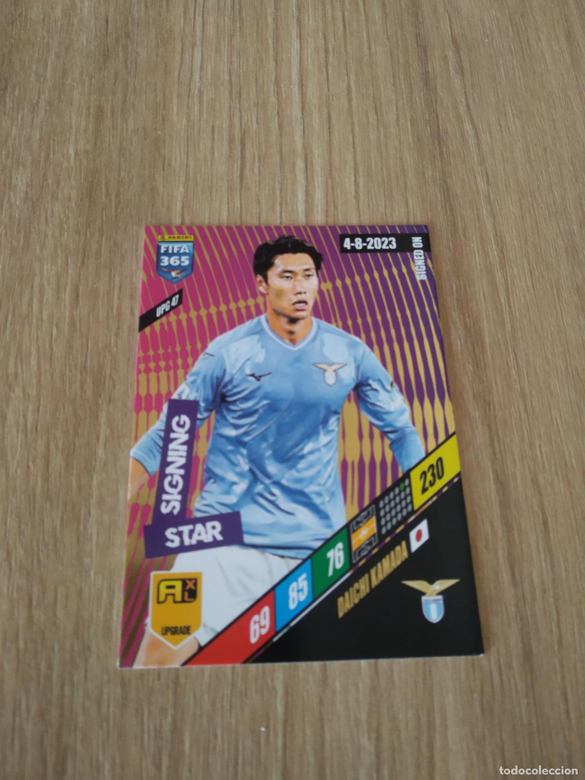 Cromos de F&uacute;tbol: UPG 47 DAICHI KAMADA LAZIO CROMO FUTBOL PANINI ADRENALYN 2023-2024 FIFA 365 23-24