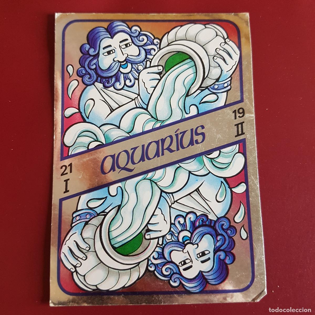 Cromos de F&uacute;tbol: PANINI - FANTASTICKERS - ACUARIO - NUNCA PEGADO