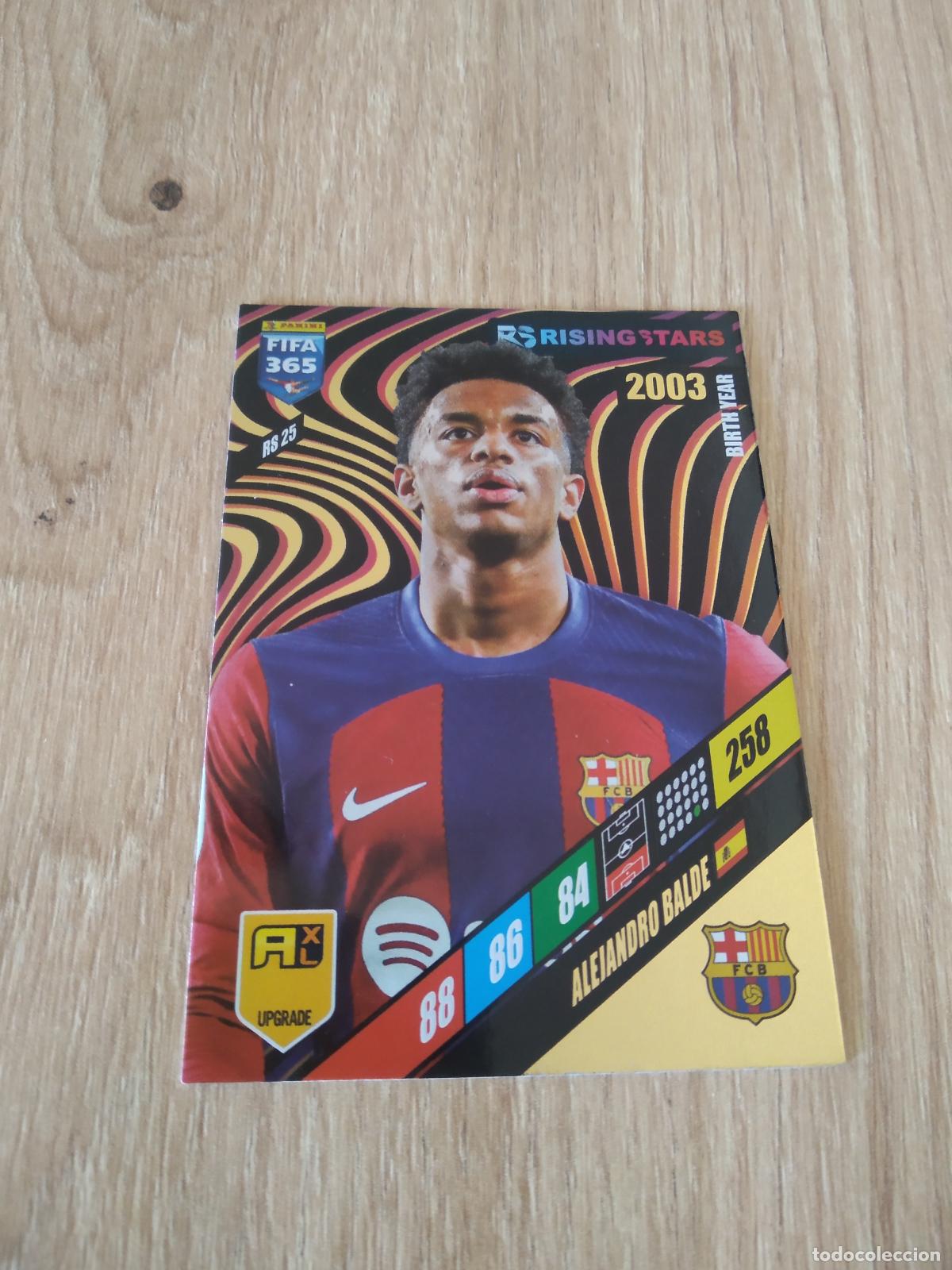 Cromos de F&uacute;tbol: RS 25 BALDE BARCELONA BAR&Ccedil;A CROMO FUTBOL PANINI ADRENALYN 2023-2024 FIFA 365 23-24