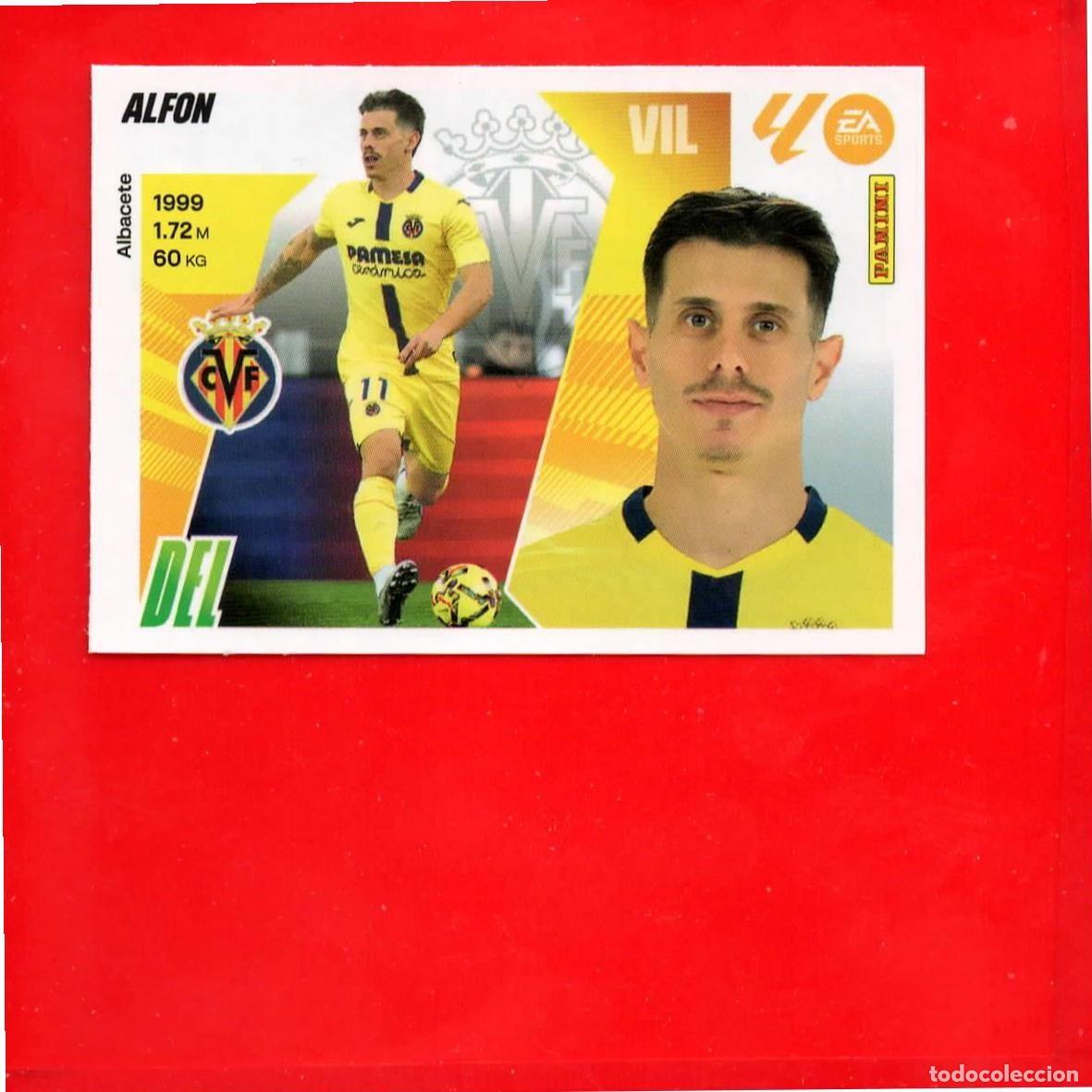 Cromos de F&uacute;tbol: 38 - Alfon - VILLARREAL C.F. - MERCADO de INVIERNO - Liga Este 2025-2026 25 26