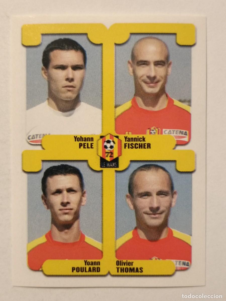 Cromos de F&uacute;tbol: #450 PELE-FISCHER-POULARD-THOMAS (LE MANS) LIGUE 1 FOOT 2005 PANINI