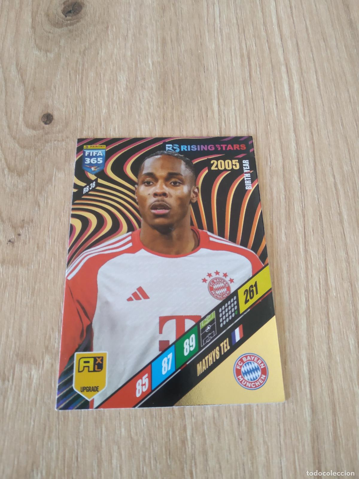 Cromos de F&uacute;tbol: RS 38 MATHYS TEL BAYERN MUNICH CROMO FUTBOL PANINI ADRENALYN 2023-2024 FIFA 365 23-24