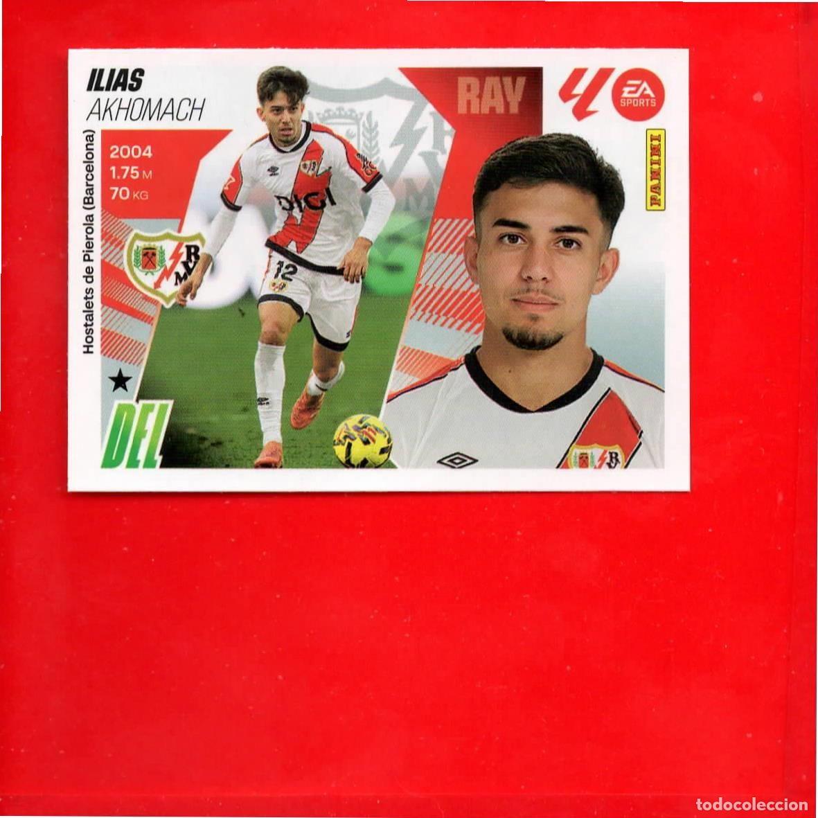 Cromos de F&uacute;tbol: 30 - Ilias - RAYO VALLECANO - MERCADO de INVIERNO - Liga Este 2025-2026 25 26