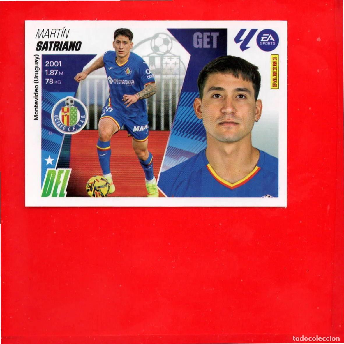 Cromos de F&uacute;tbol: 17 - Satriano - GETAFE - MERCADO de INVIERNO - Liga Este 2025-2026 25 26