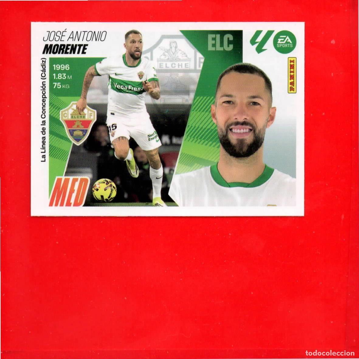 Cromos de F&uacute;tbol: 13 - Morente - ELCHE - MERCADO de INVIERNO - Liga Este 2025-2026 25 26