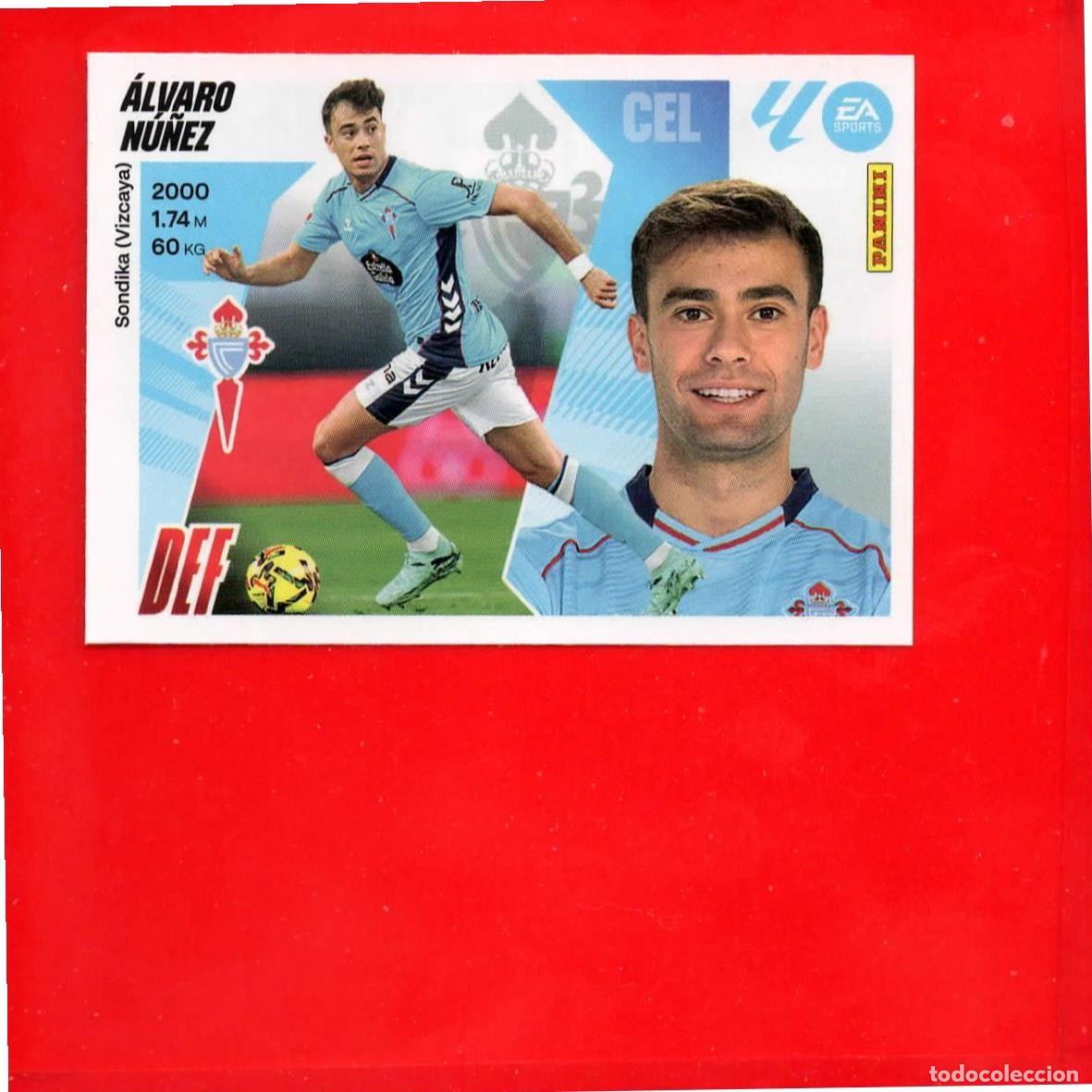 Cromos de F&uacute;tbol: 9 - &Aacute;lvaro N&uacute;&ntilde;ez - CELTA - MERCADO de INVIERNO - Liga Este 2025-2026 25 26