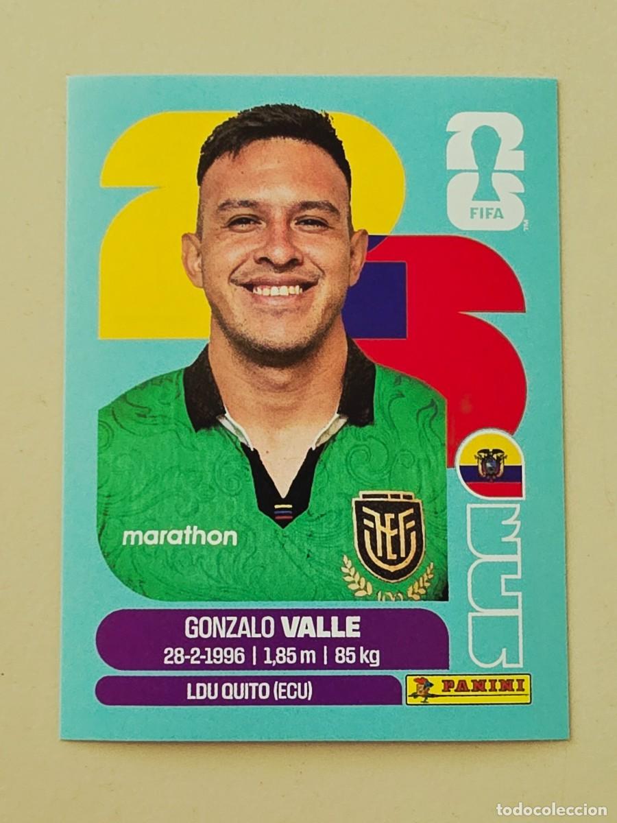 Cromos de F&uacute;tbol: ECU 3 Gonzalo Valle, Ecuador, Panini FIFA World Cup Mundial 2026 Sticker
