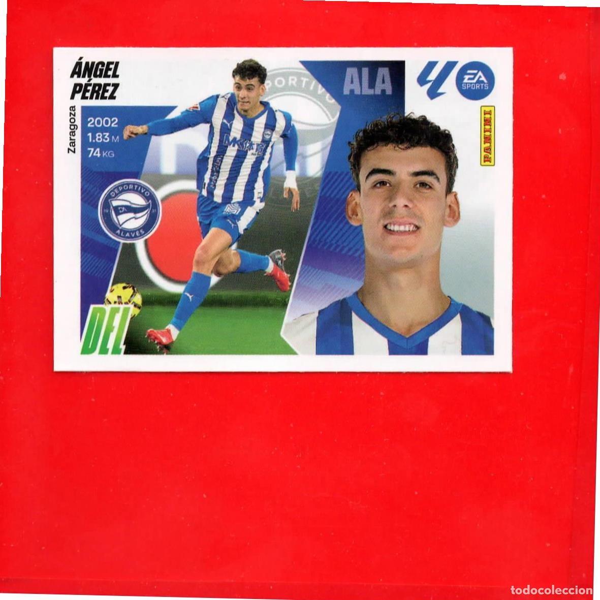 Cromos de F&uacute;tbol: 1 - &Aacute;ngel P&eacute;rez - ALAVES - MERCADO de INVIERNO - Liga Este 2025-2026 25 26