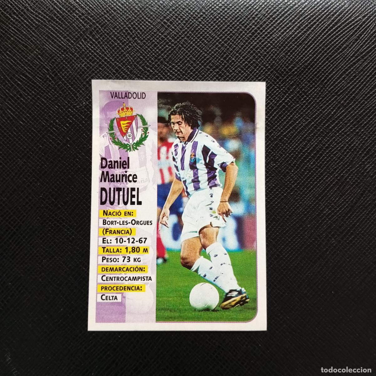 Cromos de F&uacute;tbol: 210A 210 DUTUEL VALLADOLID PANINI 1998 1999 CROMO FUTBOL LIGA 98 99 - VENTANILLA - A20 PG154