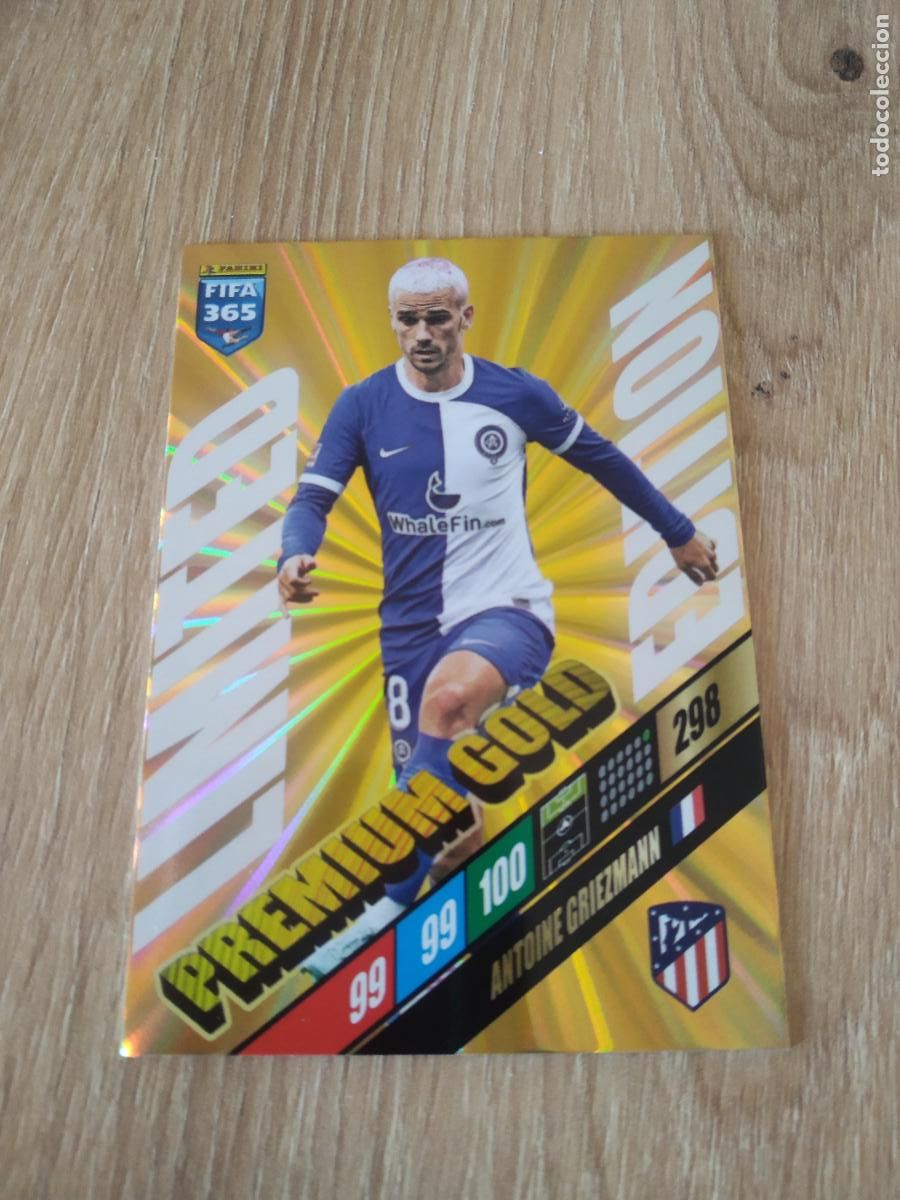 Cromos de F&uacute;tbol: GRIEZMANN ATLETICO MADRID EDICION LIMITADA CROMO FUTBOL PANINI ADRENALYN 2023-2024 FIFA 365 23-24